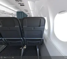 Air Serbia Airbus A320-200 V.1 seat maps 360 panorama view