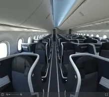 American Airlines Boeing 787-9 V.1 seat maps 360 panorama view
