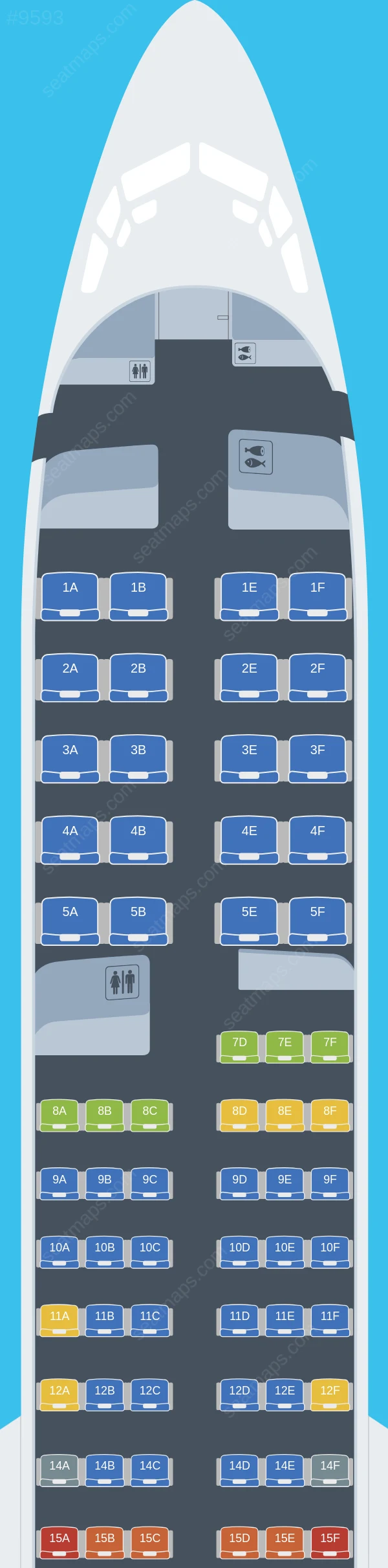 United Boeing 737-900 V.1 seatmap preview