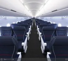 Delta Airbus A321-200 seat maps 360 panorama view