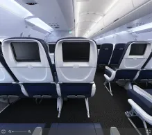 Delta Airbus A321neo V.1 seat maps 360 panorama view