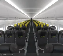Vueling Airbus A320neo seat maps 360 panorama view