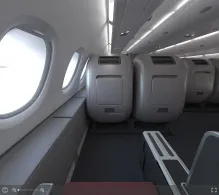Qantas Airbus A380-800 V.2 seat maps 360 panorama view