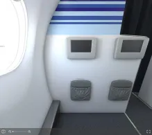JetBlue Airways Embraer E190 seat maps 360 panorama view