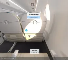 LOT Polish Airlines Embraer E170 seat maps 360 panorama view