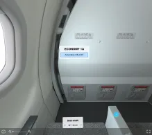 Air Arabia Airbus A320-200 V.2 seat maps 360 panorama view
