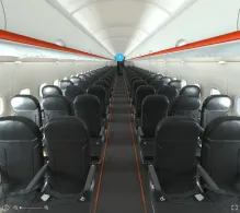 easyJet Europe Airbus A320neo seat maps 360 panorama view
