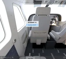 Azul Brazilian Airlines Cessna 208B Grand Caravan seat maps 360 panorama view