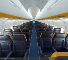 Ryanair Boeing 737 MAX 8-200 seat maps 360 panorama view