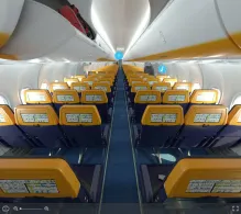 Ryanair Boeing 737 MAX 8-200 seat maps 360 panorama view