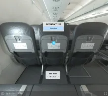 Viva Airbus A320neo seat maps 360 panorama view