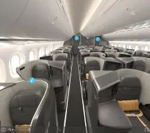 Turkish Airlines Boeing 787-9 seat maps 360 panorama view