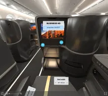 Turkish Airlines Boeing 787-9 seat maps 360 panorama view