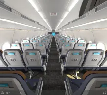 American Airlines Airbus A319-100 V.2 seat maps 360 panorama view