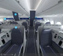 Air Caraibes Atlantique Airbus A350-900 seat maps 360 panorama view