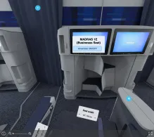 Air Caraibes Atlantique Airbus A350-900 seat maps 360 panorama view