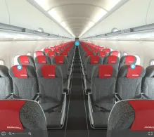 Air Arabia Dammam Airbus A320-200 seat maps 360 panorama view