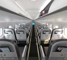 Air New Zealand ATR 72-600 seat maps 360 panorama view