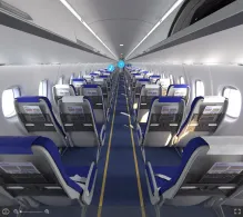 IndiGo ATR 72-600 seat maps 360 panorama view