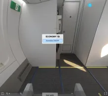 Azul Brazilian Airlines ATR 72-600 seat maps 360 panorama view