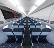 Delta Bombardier CRJ900 V.1 seat maps 360 panorama view