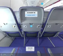 Wizz Air Airbus A321neo XLR seat maps 360 panorama view