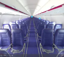Wizz Air Airbus A321neo XLR seat maps 360 panorama view
