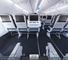 Turkish Airlines Boeing 737-800 V.1 seat maps 360 panorama view