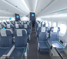 French Bee Airbus A350-1000 seat maps 360 panorama view