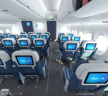 French Bee Airbus A350-1000 seat maps 360 panorama view