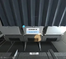 Air Arabia Airbus A320-200 V.1 seat maps 360 panorama view