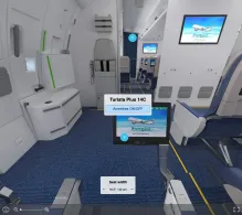 Iberojet Portugal Airbus A330-900neo V.2 seat maps 360 panorama view