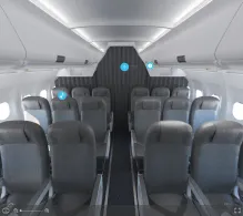 Iberia Airbus A319-100 seat maps 360 panorama view