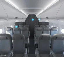 Iberia Airbus A319-100 seat maps 360 panorama view