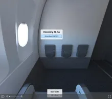 Iberia Airbus A319-100 seat maps 360 panorama view