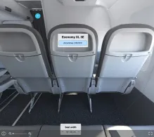 Iberia Airbus A319-100 seat maps 360 panorama view