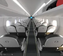 United Embraer E170 V.1 seat maps 360 panorama view