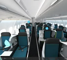 Aer Lingus Limited Airbus A330-300 V.1 seat maps 360 panorama view
