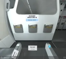 Vueling Airbus A320-200 V.1 seat maps 360 panorama view