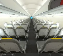 Vueling Airbus A320-200 V.1 seat maps 360 panorama view