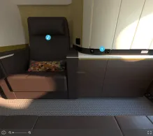 Etihad Airways Airbus A380-800 V.1 seat maps 360 panorama view