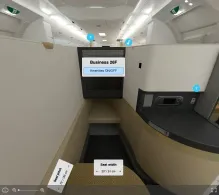 Etihad Airways Airbus A380-800 V.1 seat maps 360 panorama view