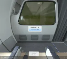 Azul Brazilian Airlines Airbus A320neo V.1 seat maps 360 panorama view