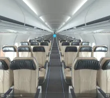 Azul Brazilian Airlines Airbus A320neo V.1 seat maps 360 panorama view