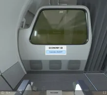 Azul Brazilian Airlines Airbus A320neo V.1 seat maps 360 panorama view