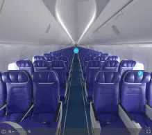 Southwest Airlines Boeing 737-800 V.1 seat maps 360 panorama view