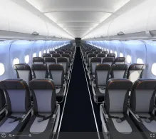 JetBlue Airways Airbus A321-200 V.1 seat maps 360 panorama view