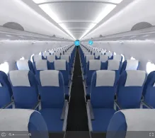 Air Arabia Airbus A321-200 seat maps 360 panorama view