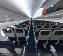 Delta Airbus A330-200 seat maps 360 panorama view
