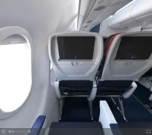 Delta Airbus A330-200 V.1 seat maps 360 panorama view